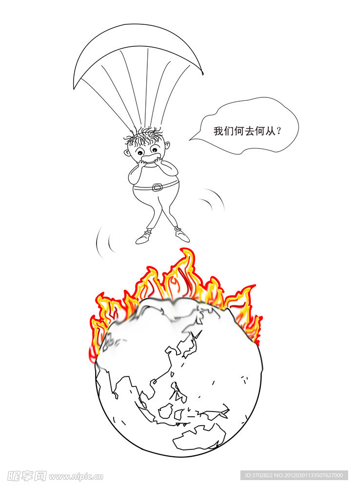全球暖化公益广告 疑问篇