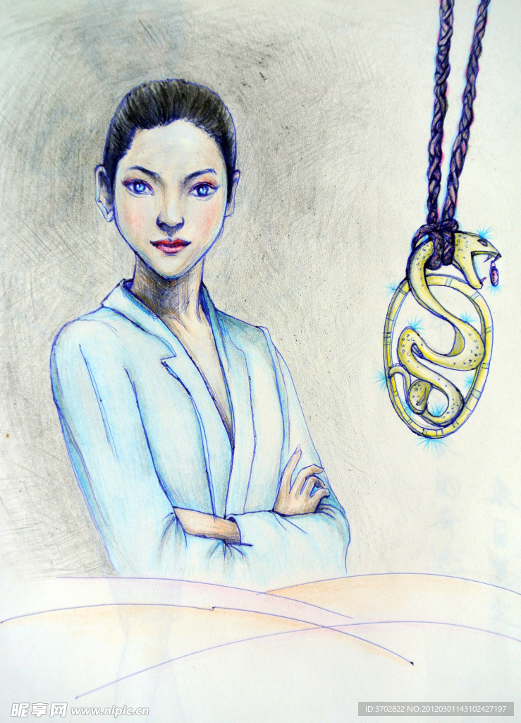 美女