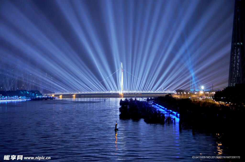 广州海心沙夜景