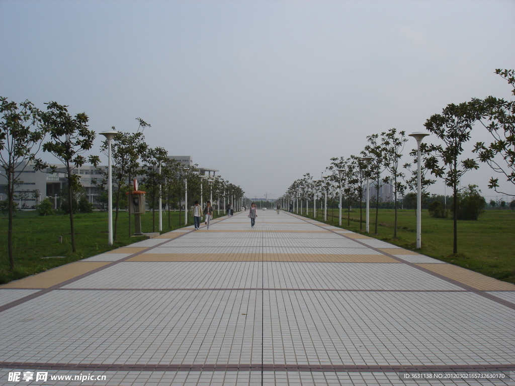 大学校园景观