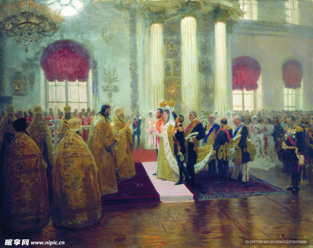 俄国尼古拉二世的婚礼