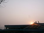 夕阳 忙碌