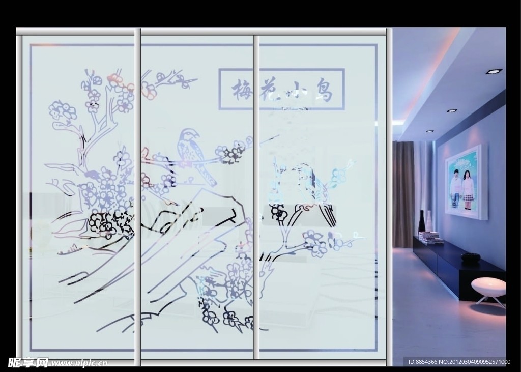 梅花与小鸟