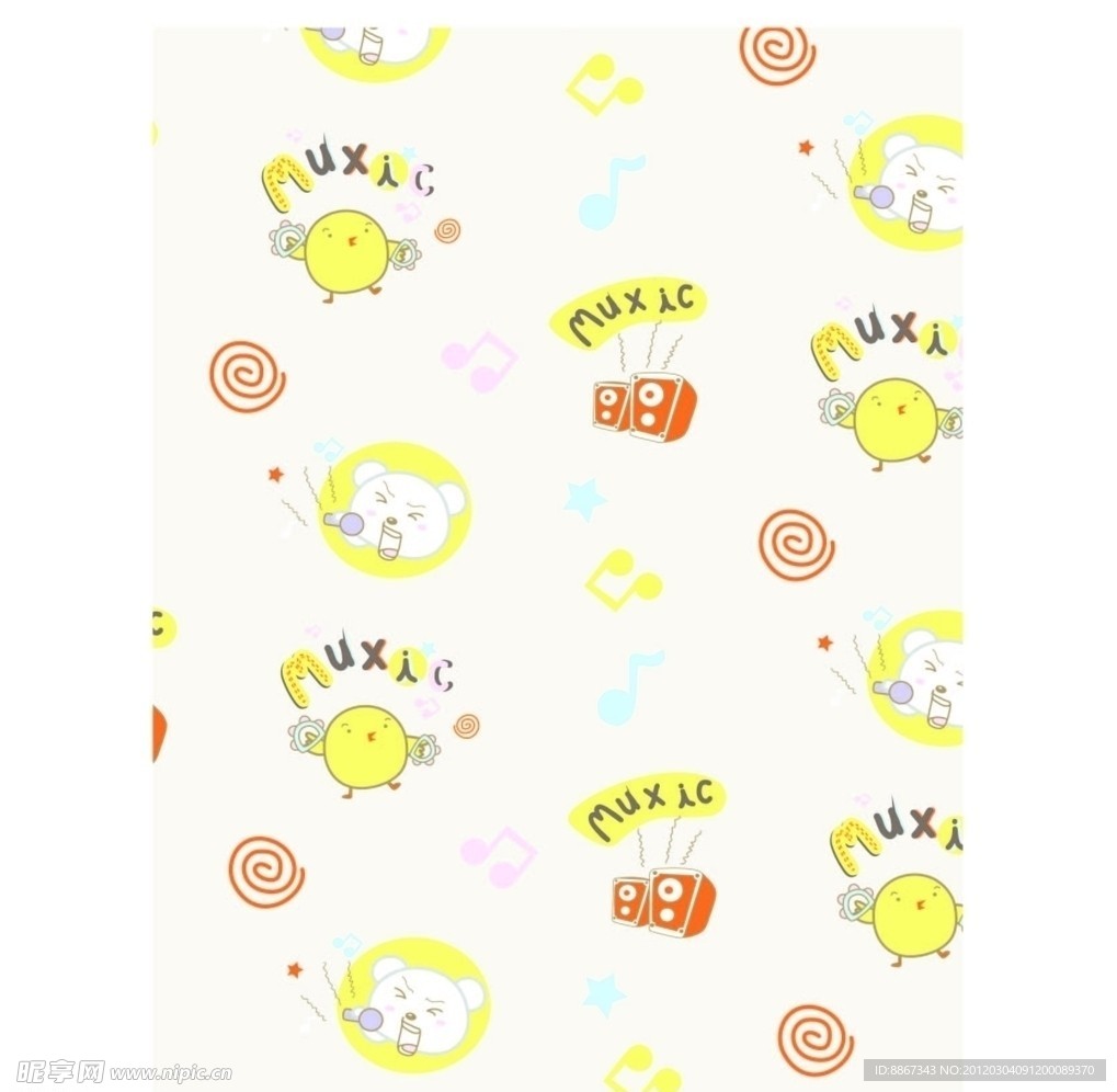 线条时尚花纹