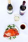 红酒与海鲜