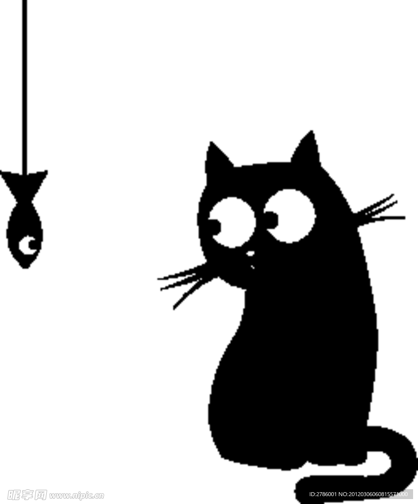 卡通小猫