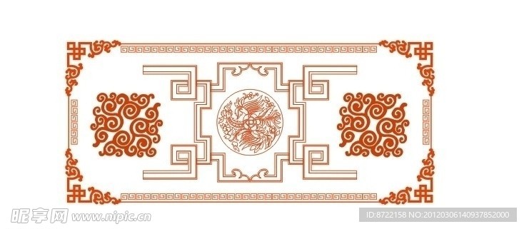 经典花边花纹