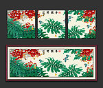 无框画