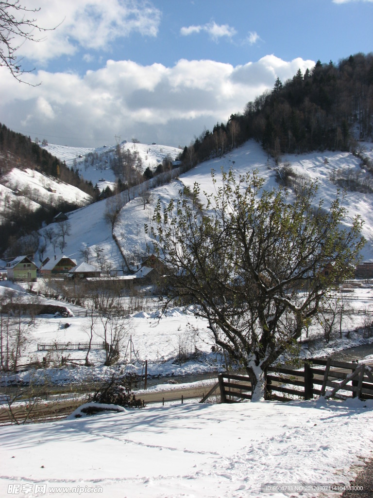 雪山风光