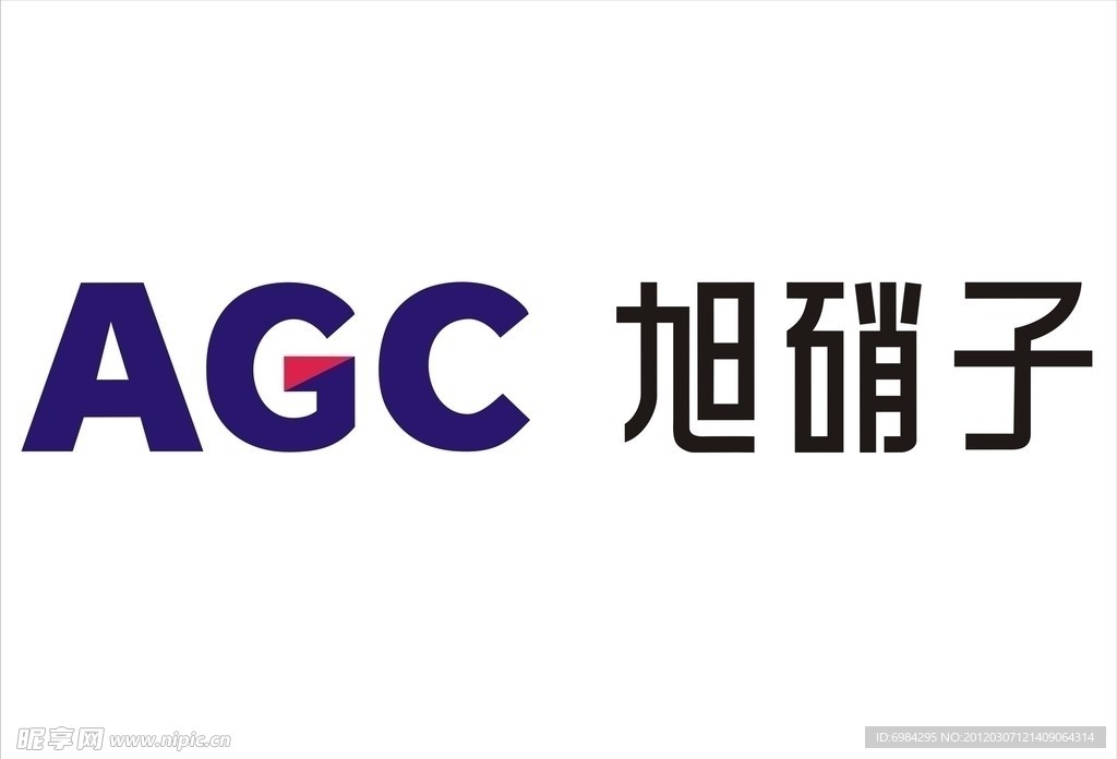 旭硝子 标志 logo