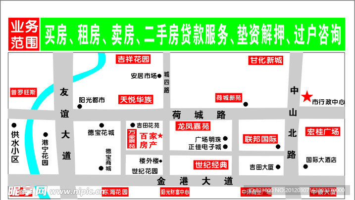 房产 出租信息 二手房出售信息 卡片