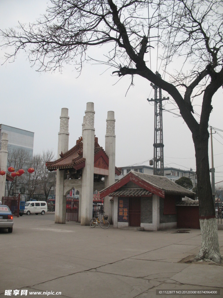 建筑门楼