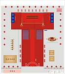奠基 庆典效果图