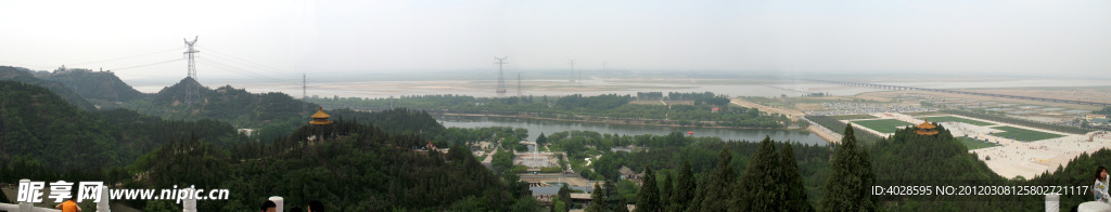 黄河旅游区全景图