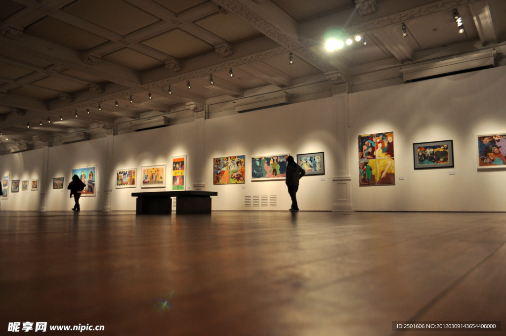 上海美术馆展览室