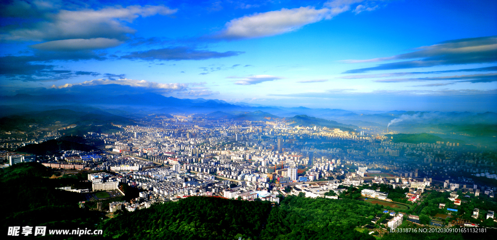 郴州市全景