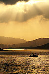 大海小船风光