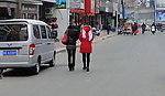 靓女出街