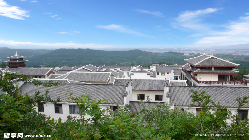 白马关倒湾古镇集中居住区
