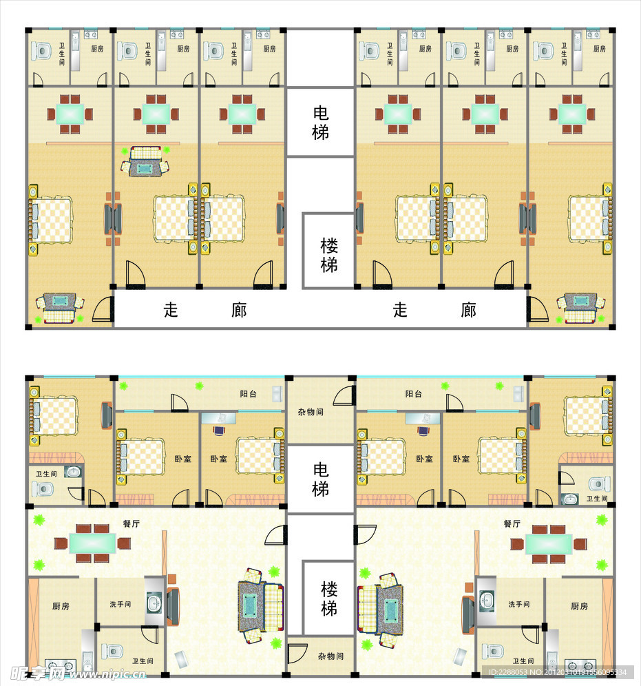 室内结构分布图