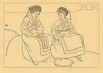 绘蜡花 布依族