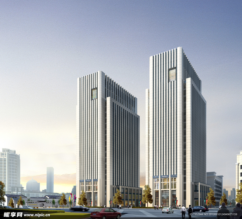 城市风景