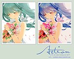 唯美调色动作