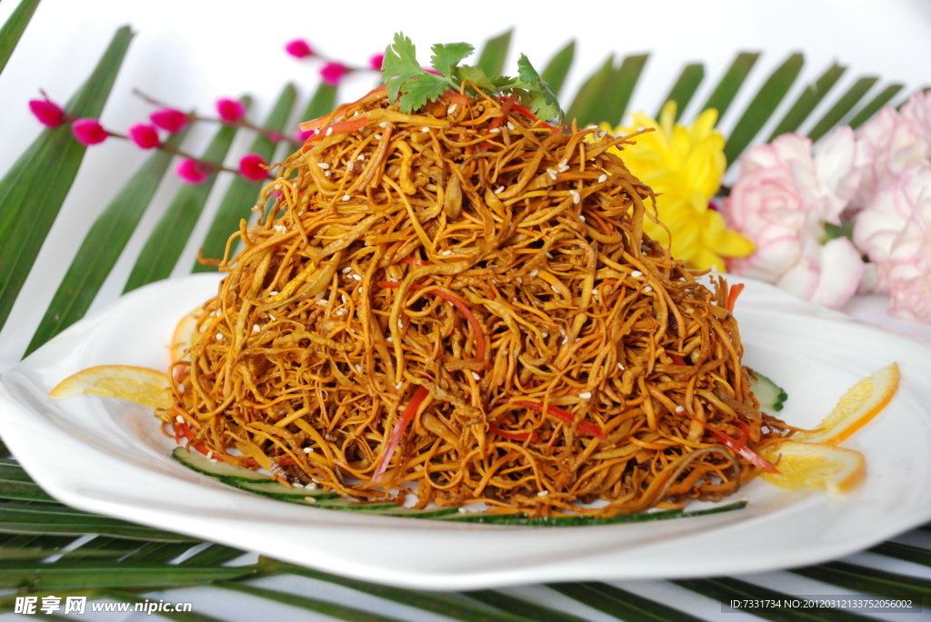 香麻虫草花