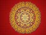 金属花纹图案