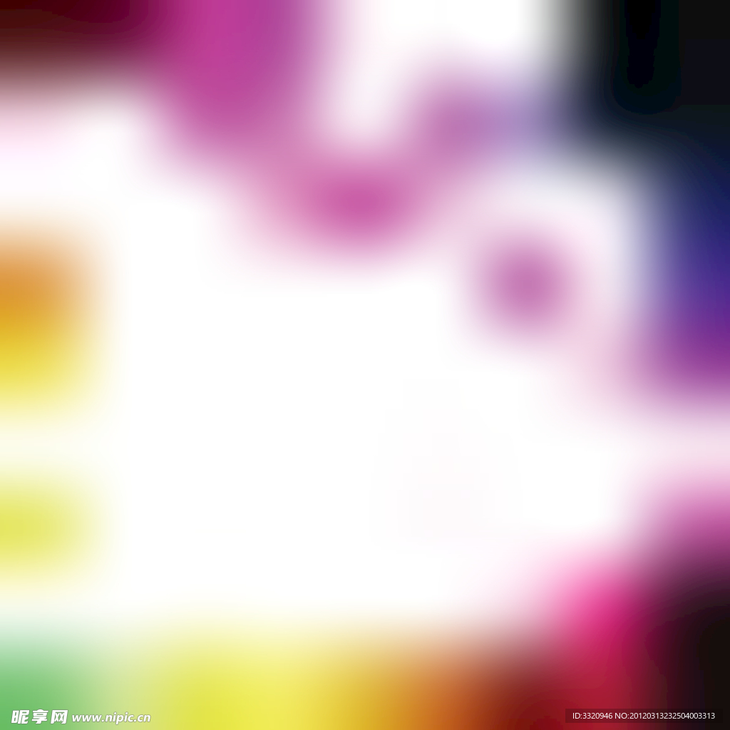 动感七彩光线背景