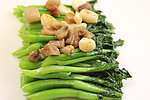 生炒菜心