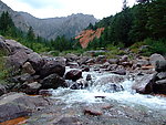 祁连山风光之河流