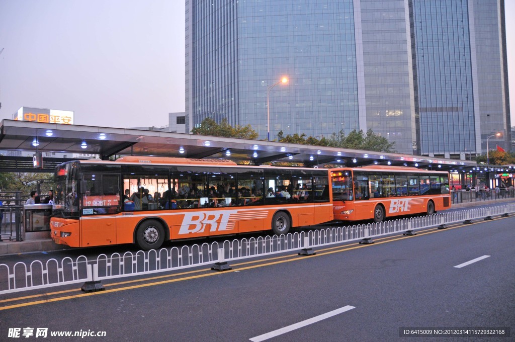 广州天河BRT公交线路