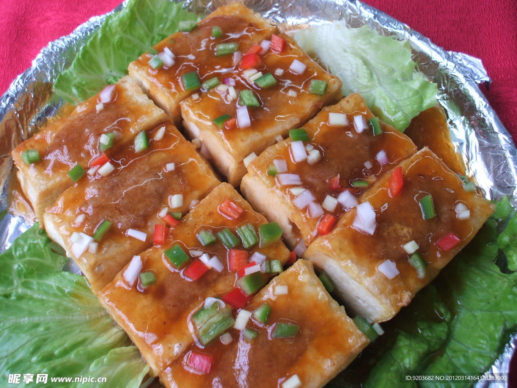 铁板东江豆腐