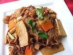 幸鲍菇炒肥牛