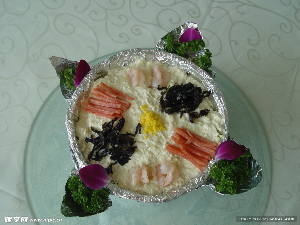 蟹黄豆花