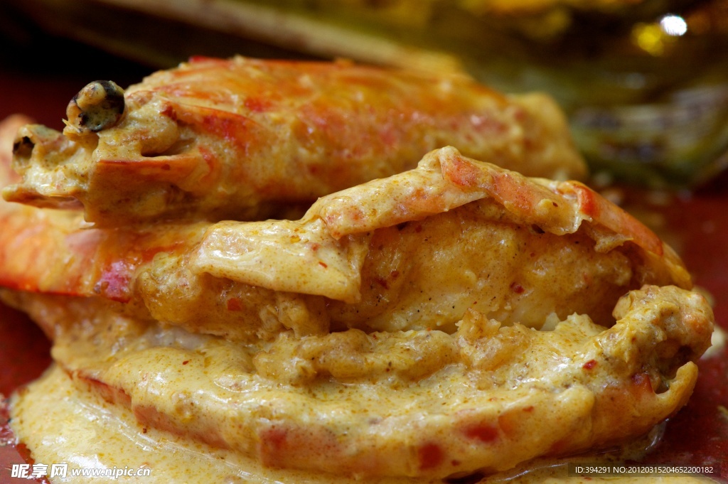 法式奶酪焗螃蟹