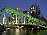 都市桥梁夜景