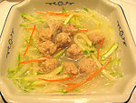 节瓜肉丸粉丝
