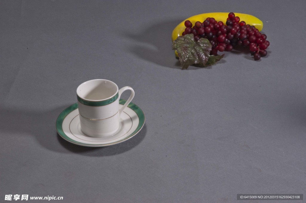 欧式陶瓷花边咖啡杯