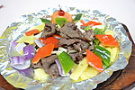 铁板鸵鸟肉