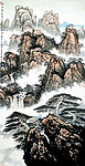 苍山碧松图