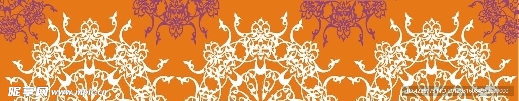 欧式花纹