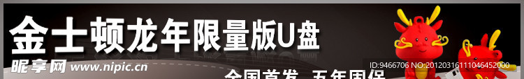 U盘长幅海报