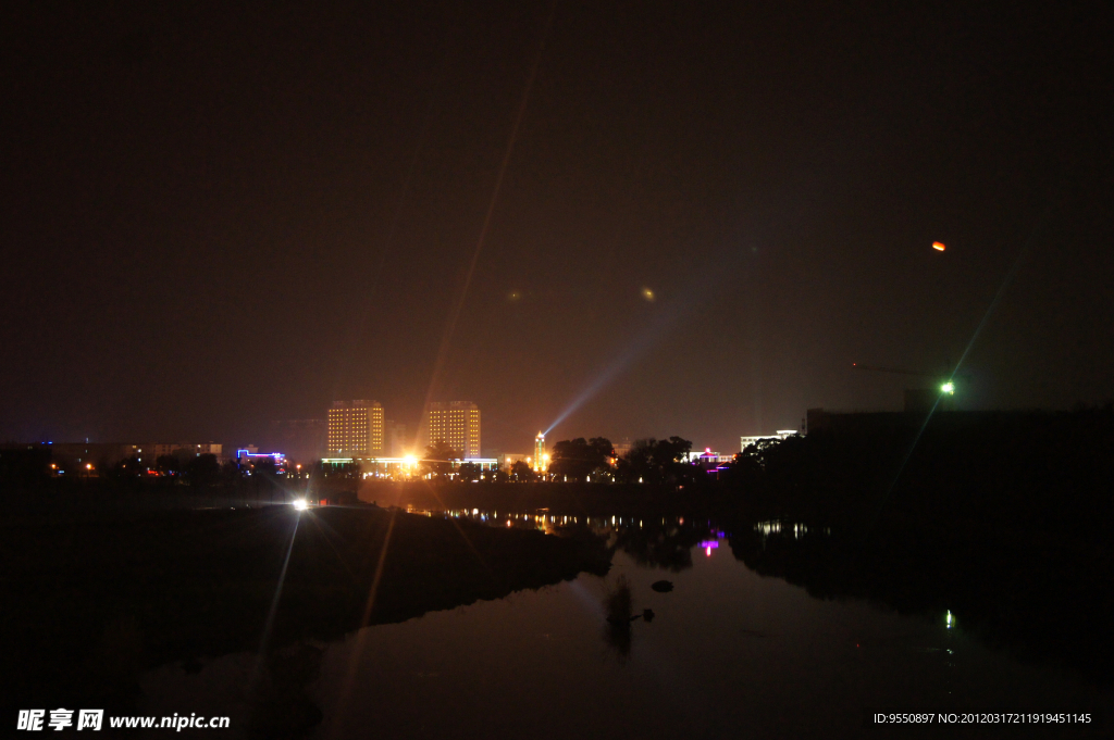安福夜景