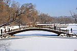 雪中避暑山庄罗锅桥