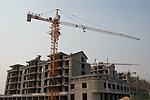 正在建造的小区