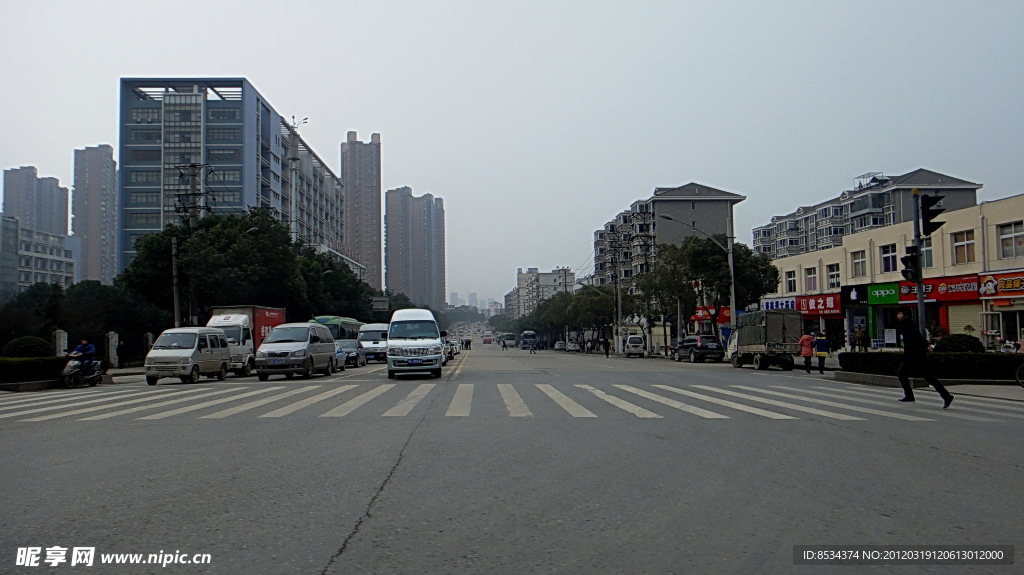 新村的街道
