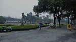 雨中