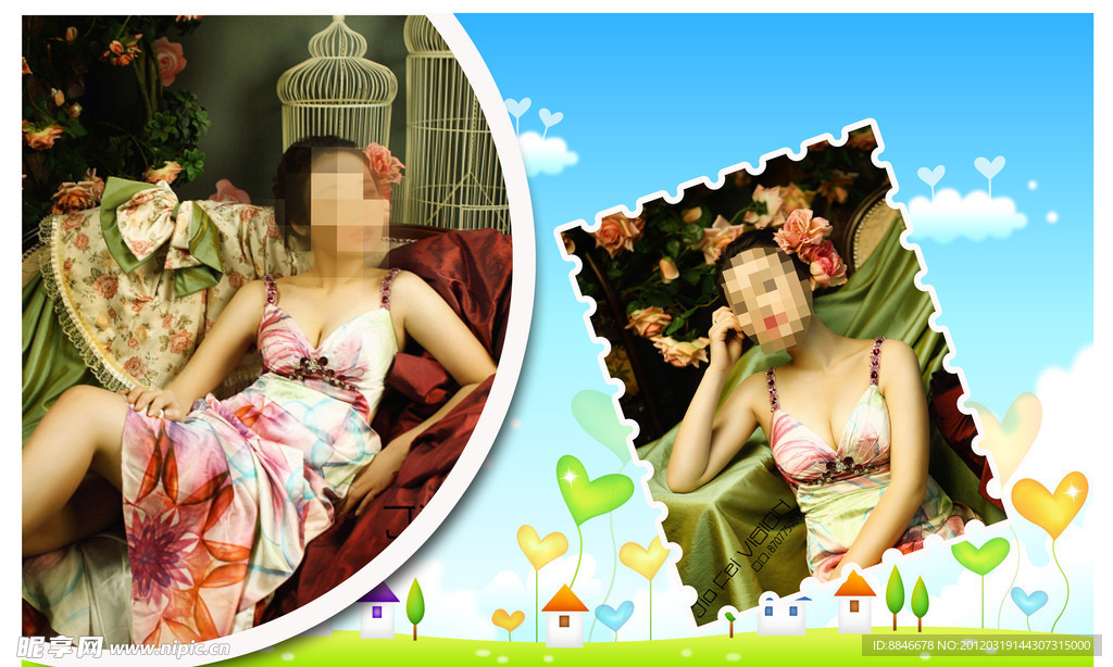 婚纱摄影模板